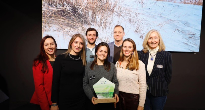 De UNITED-laureaten van de Blue Innovation Swell Award 2022 (Beeld: Blauwe Cluster)