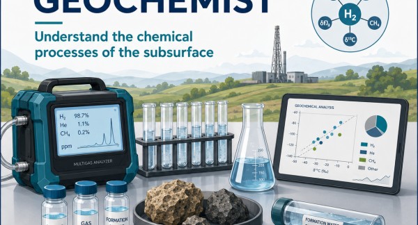 Geochemist for BE.Hydrogen project (M/F/X)